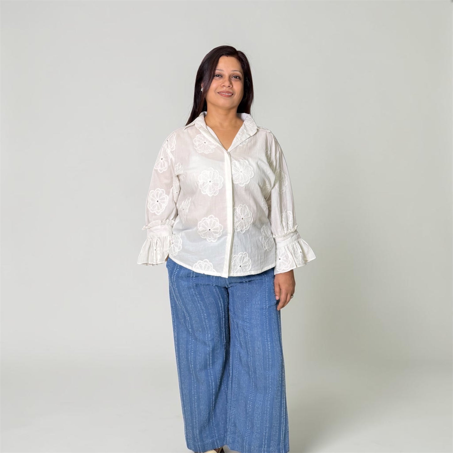 Denim Story Pants