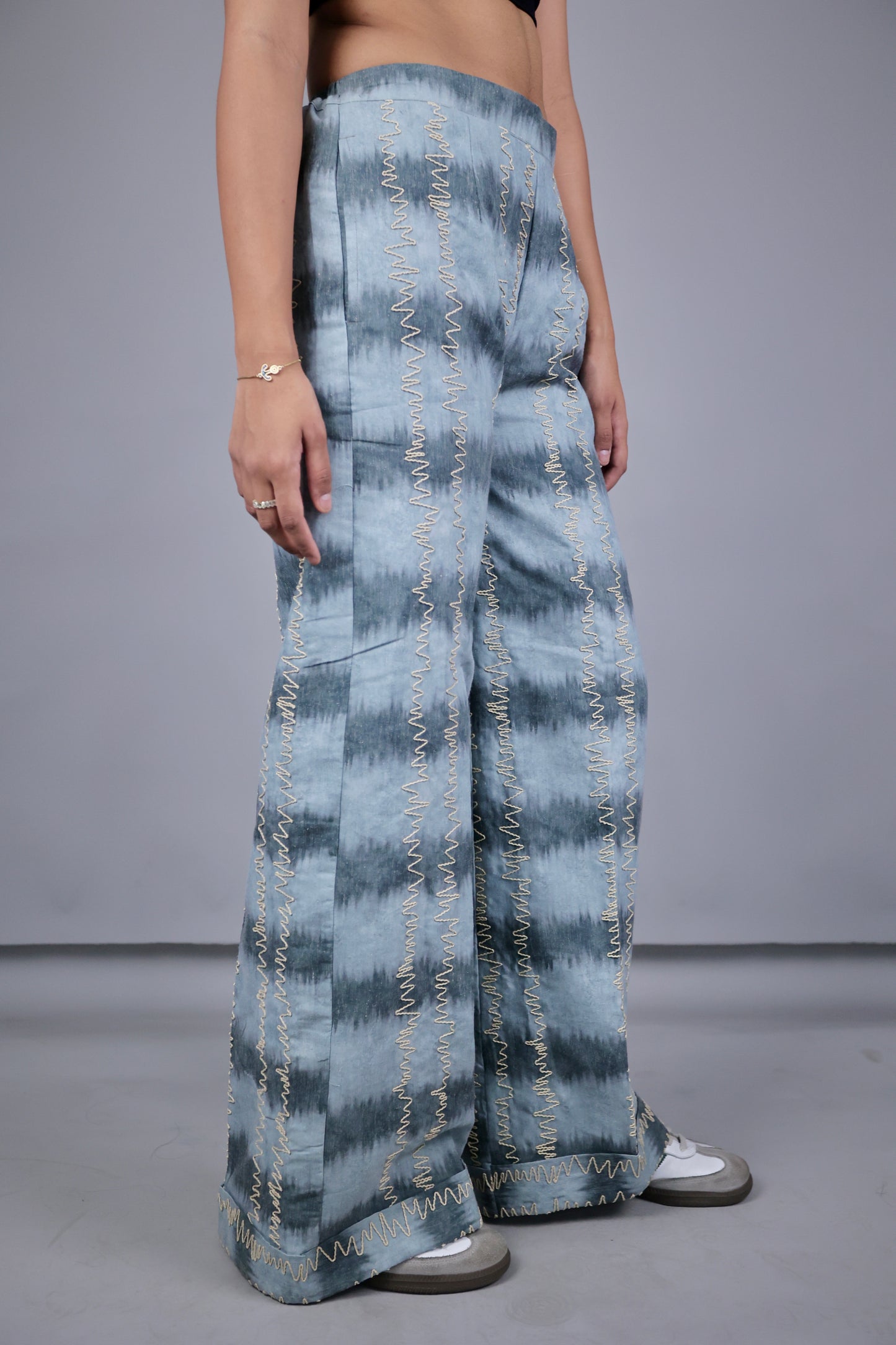 Sky Wash Pants - side view - Kodds