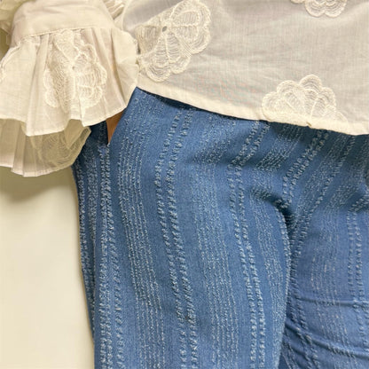 Denim Story Pants