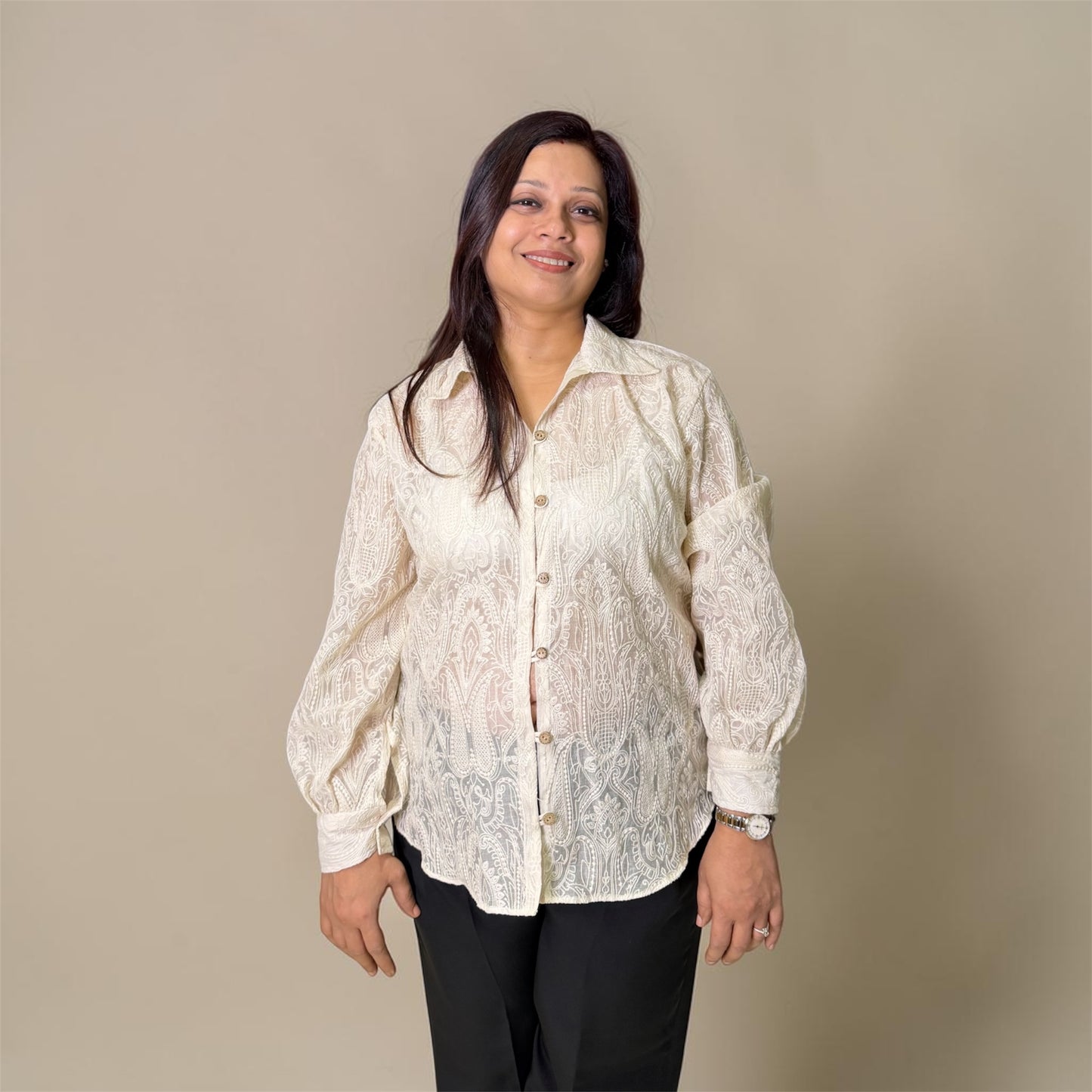 Paisley Cotton Shirt