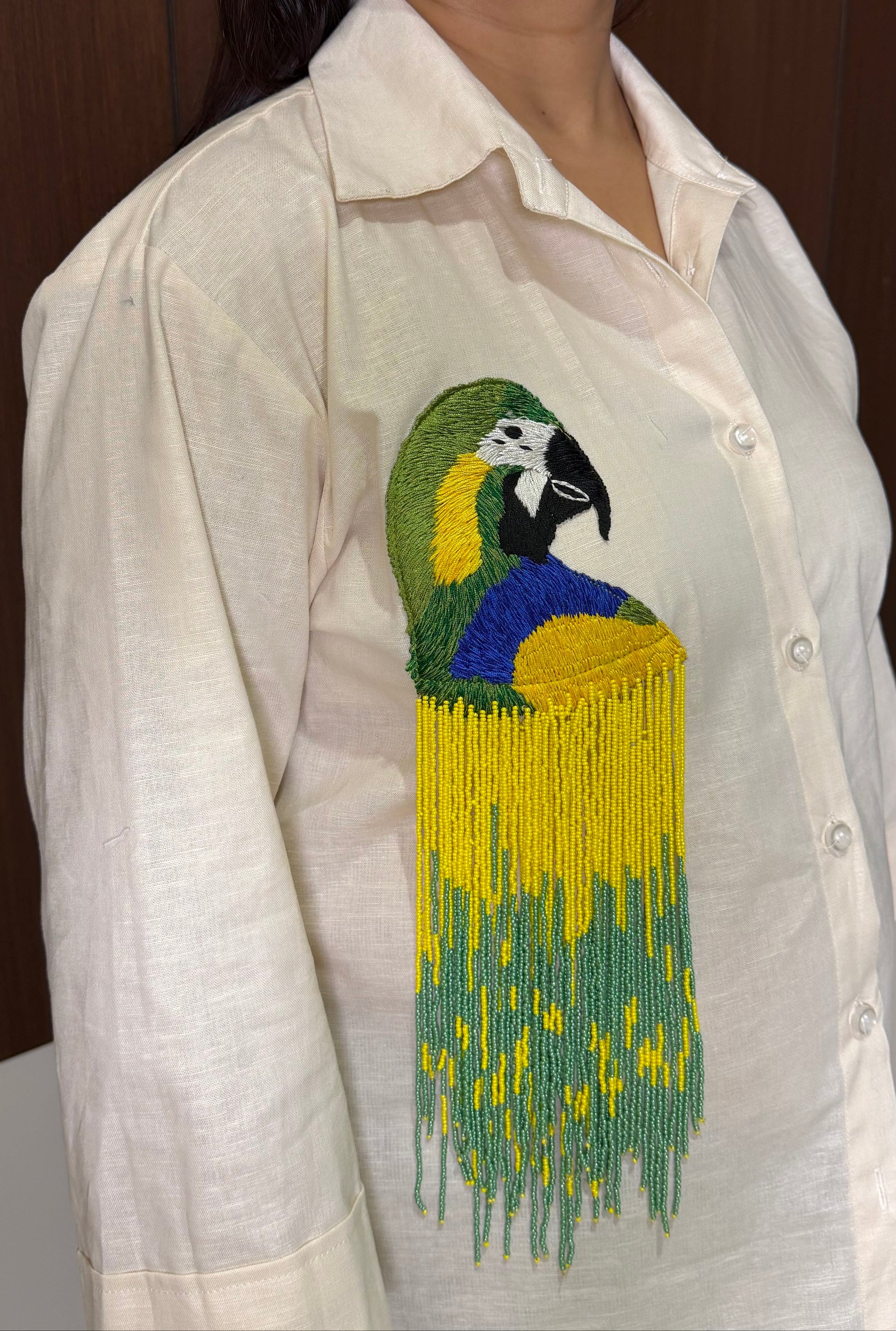 Boho Parrot - Side View - Kodds
