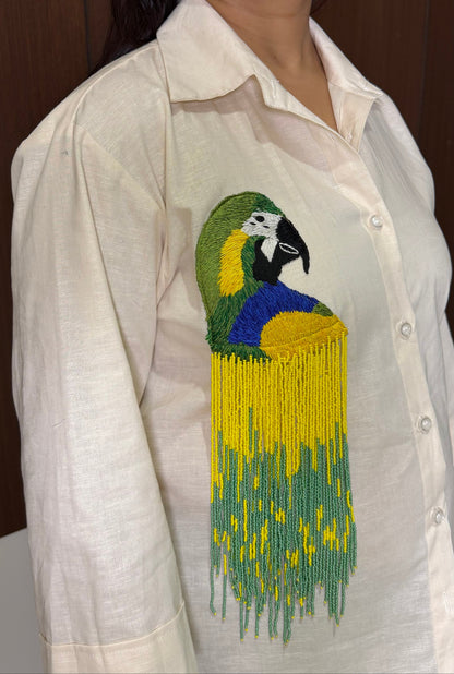 Boho Parrot - Side View - Kodds