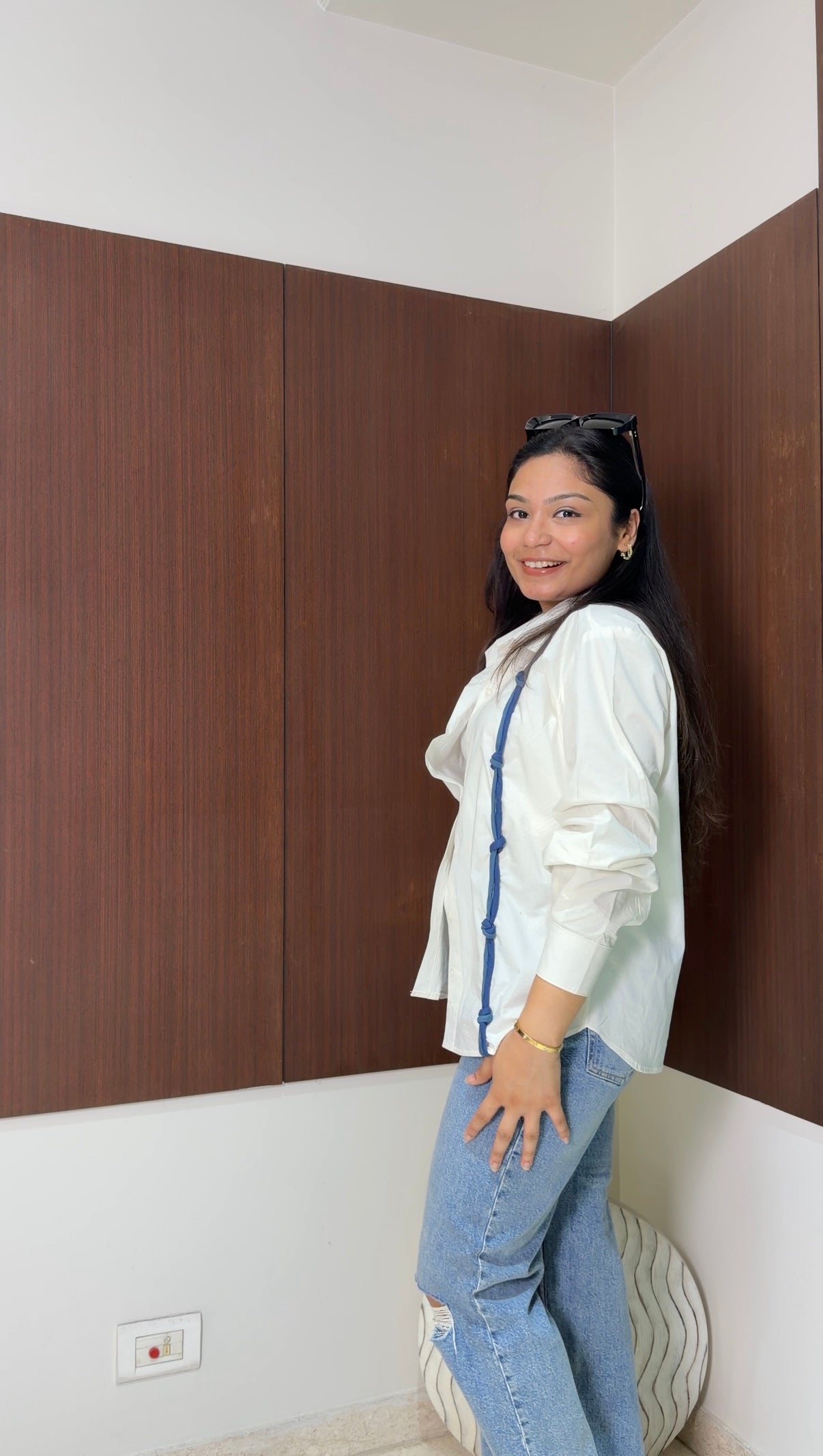 Knotted Shirt - full view - Kodds