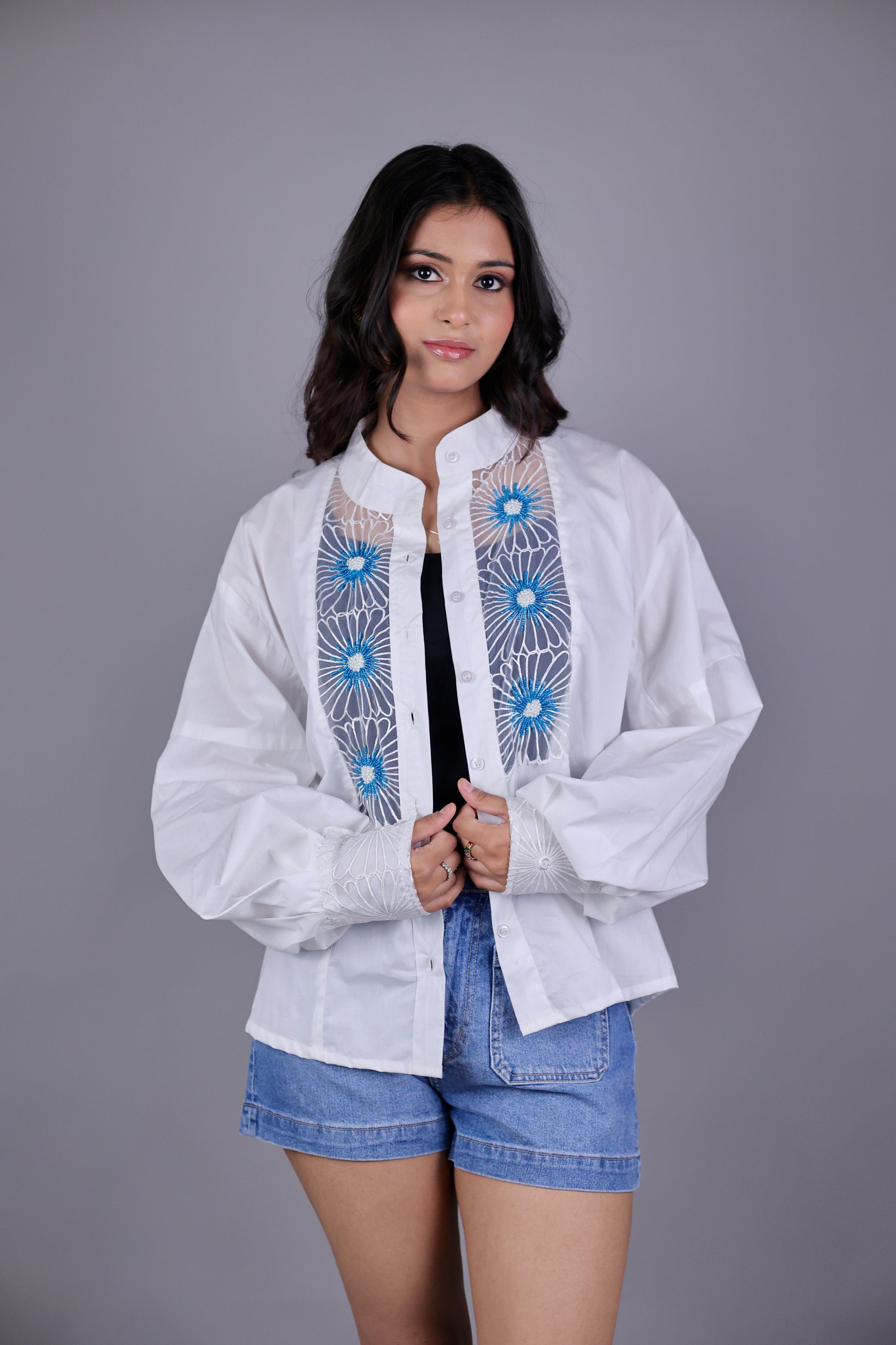 Soft Bloom Relaxed Fit Women's Shirt | Kodds