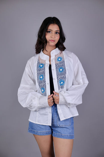 Soft Bloom Relaxed Fit Women's Shirt | Kodds