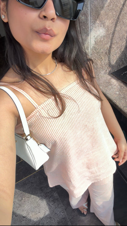 Soft Blush Co-ord Set - outfit view - Kodds