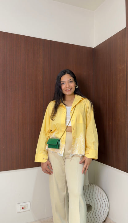 Soft Lace Shirt - detail view - Kodds