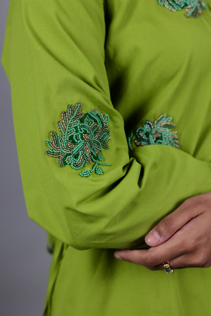 Spring Shirt - detail view - Kodds