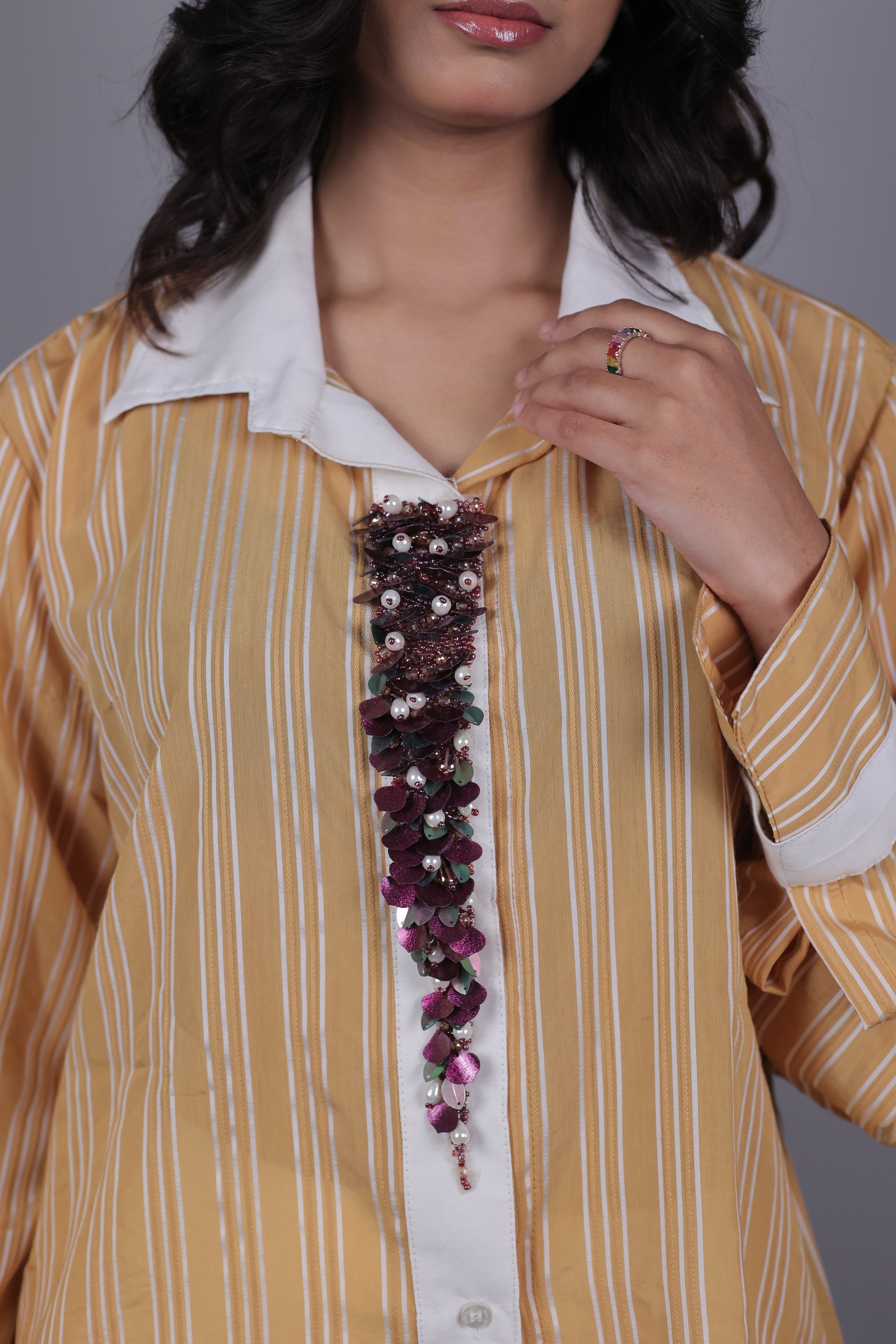 Sunstripe Shirt - side view - Kodds
